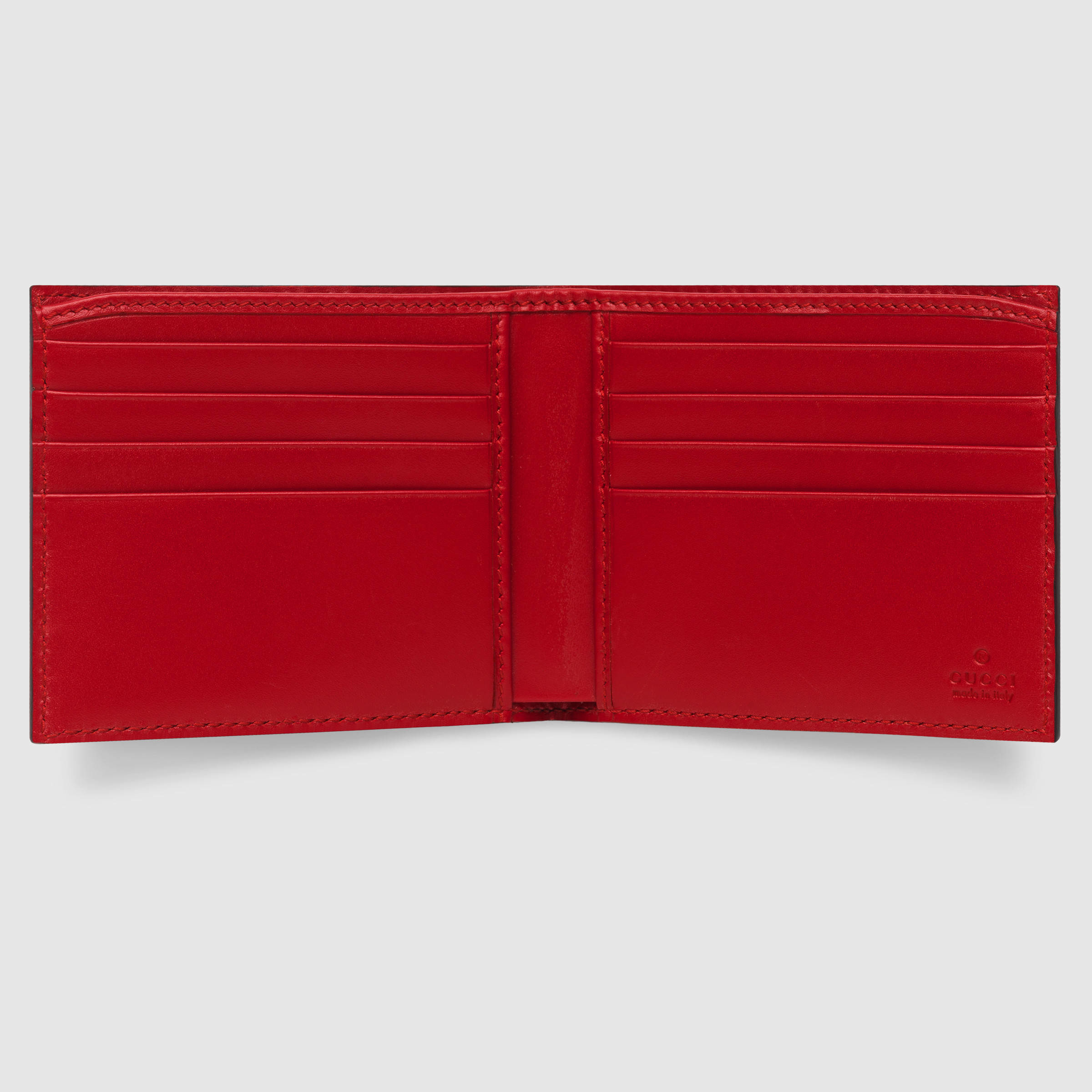 gucci soho wallet red